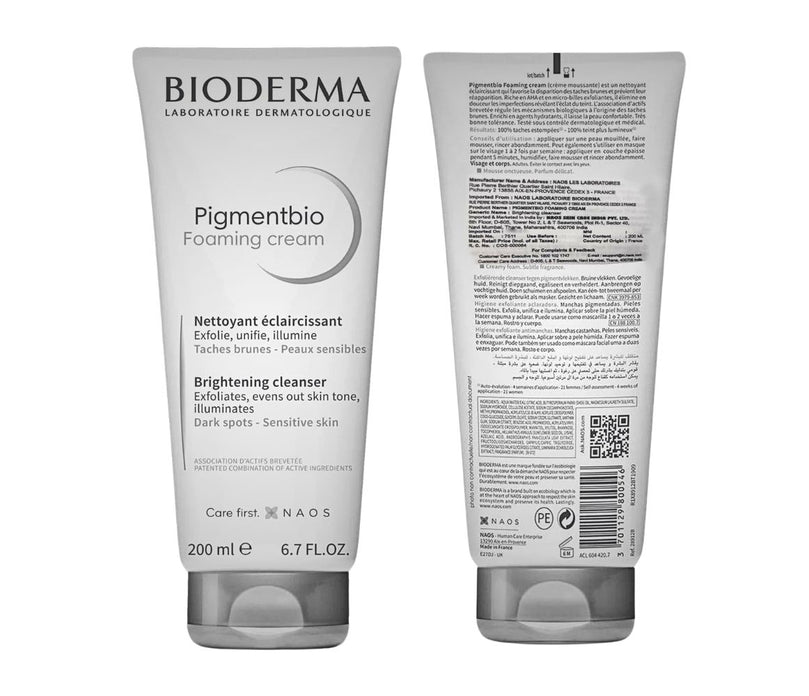 Pigmentbio Foaming Cream