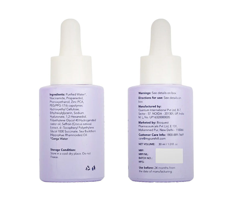 Purehill 10% Niacinamide Face Serum