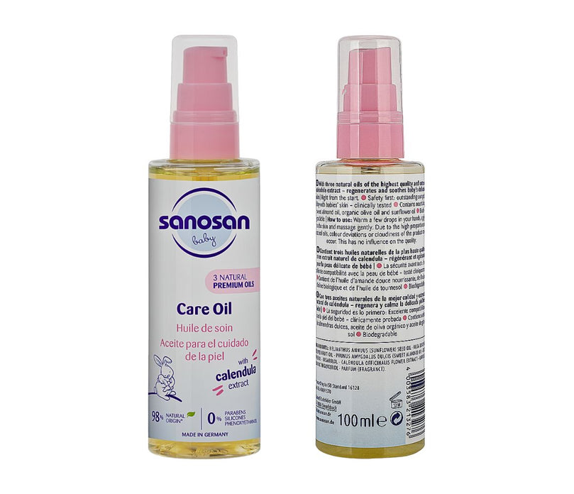 Sanosan Baby Care Oil With Calendula Extract