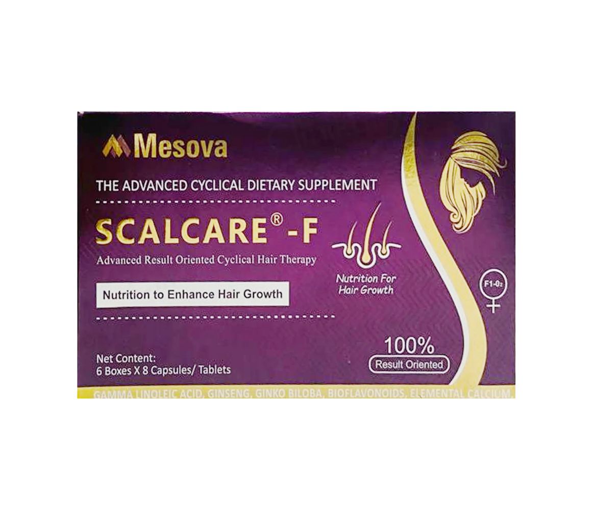 Scalcare-F Advanced Cyclical Hair Therapy Supplement Kit For Women