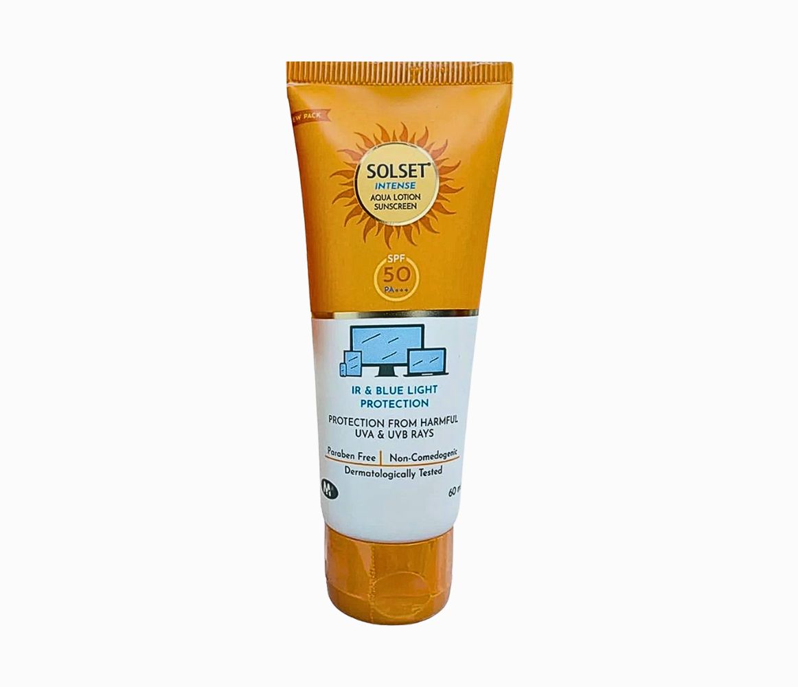 Solset Intense Aqua Sunscreen (SPF50 PA+++) Lotion