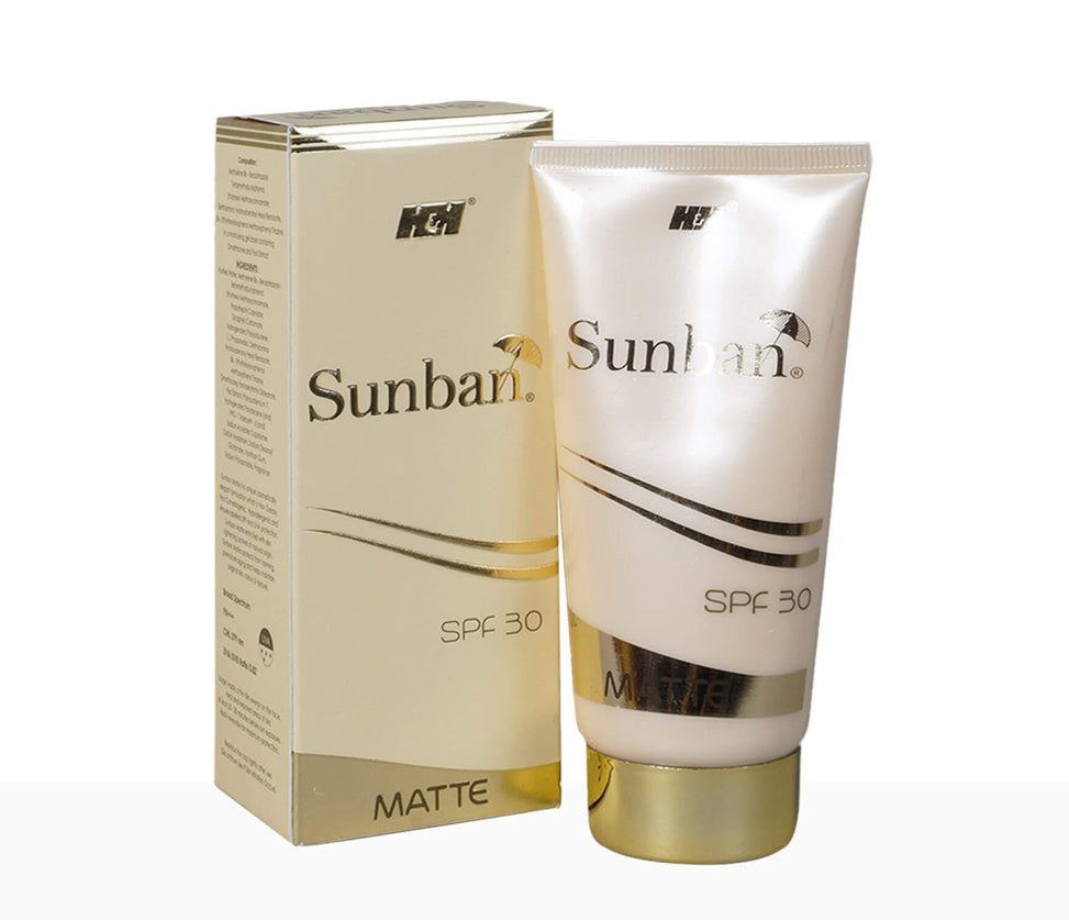 Sunban Matte SPF-30 Sunscreen