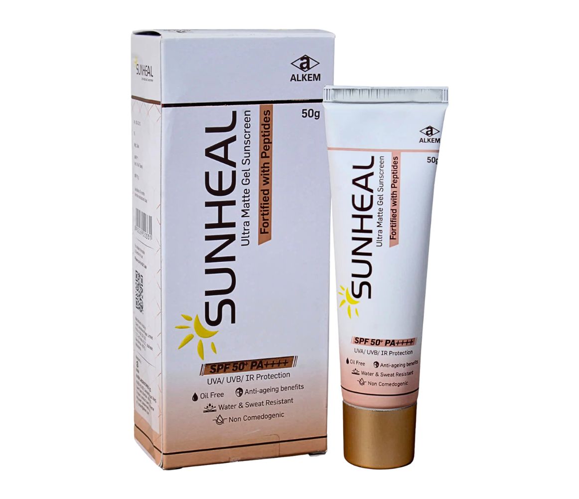 Sunheal Ultra Matte Gel Sunscreen SPF 50+ PA++++