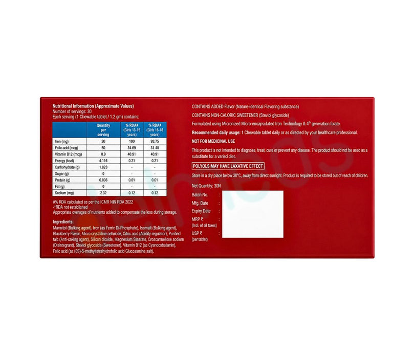 Tasiron-30 Chewable Tablets