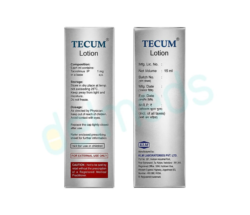 Tecum 0.1% Lotion