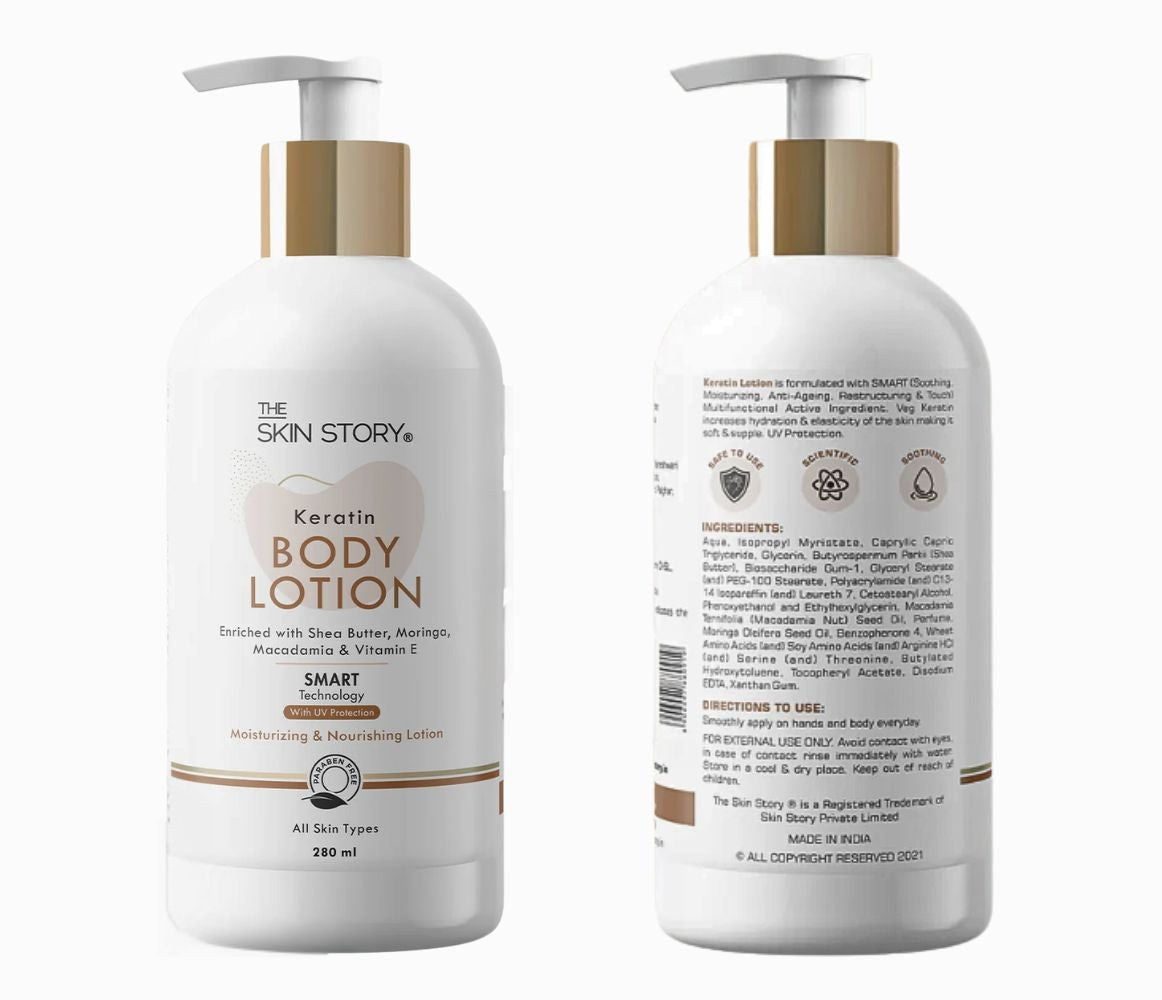 The Skin Story Keratin Body Lotion