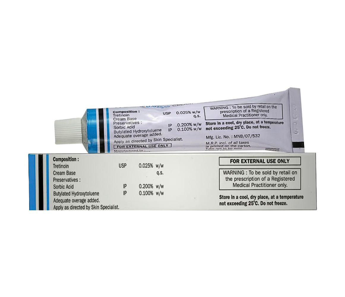Tretin 0.025% Cream