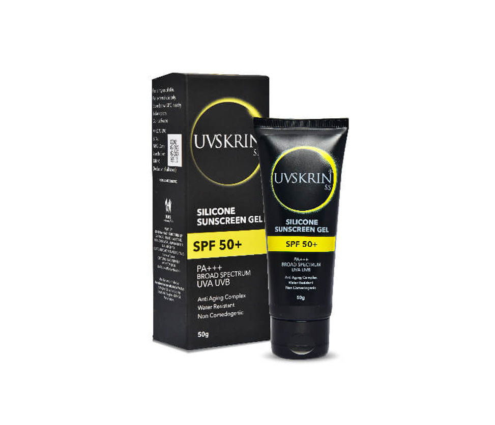 UVSkrin SS Silicone Sunscreen Gel SPF 50+
