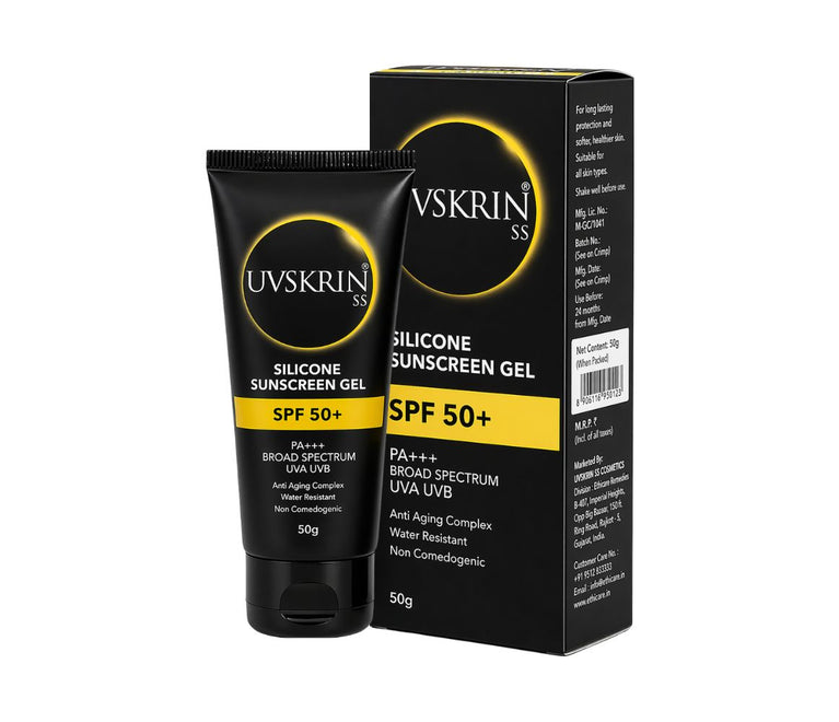 UVSkrin SS Silicone Sunscreen Gel SPF 50+
