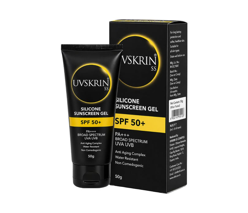 UVSkrin SS Silicone Sunscreen Gel SPF 50+