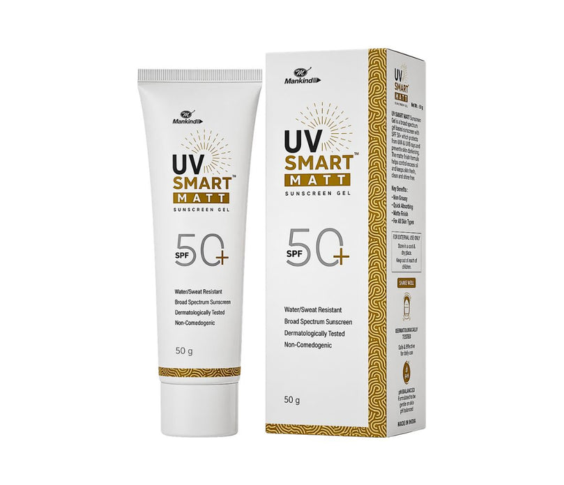 UV Smart Matt Sunscreen Gel SPF 50+