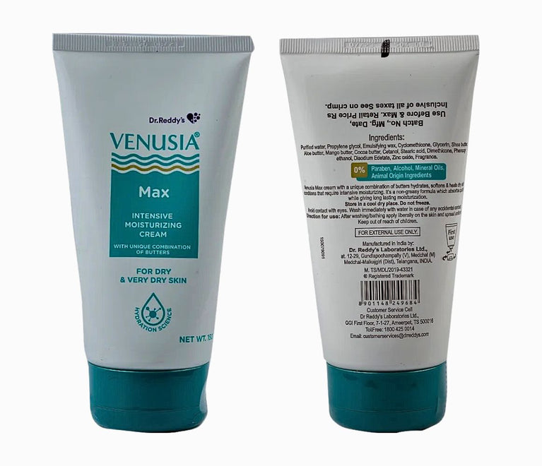 Venusia Max Intensive Moisturizing Cream