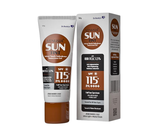 Venusia Sun Tint Sunscreen Gel SPF 115+ PA++++