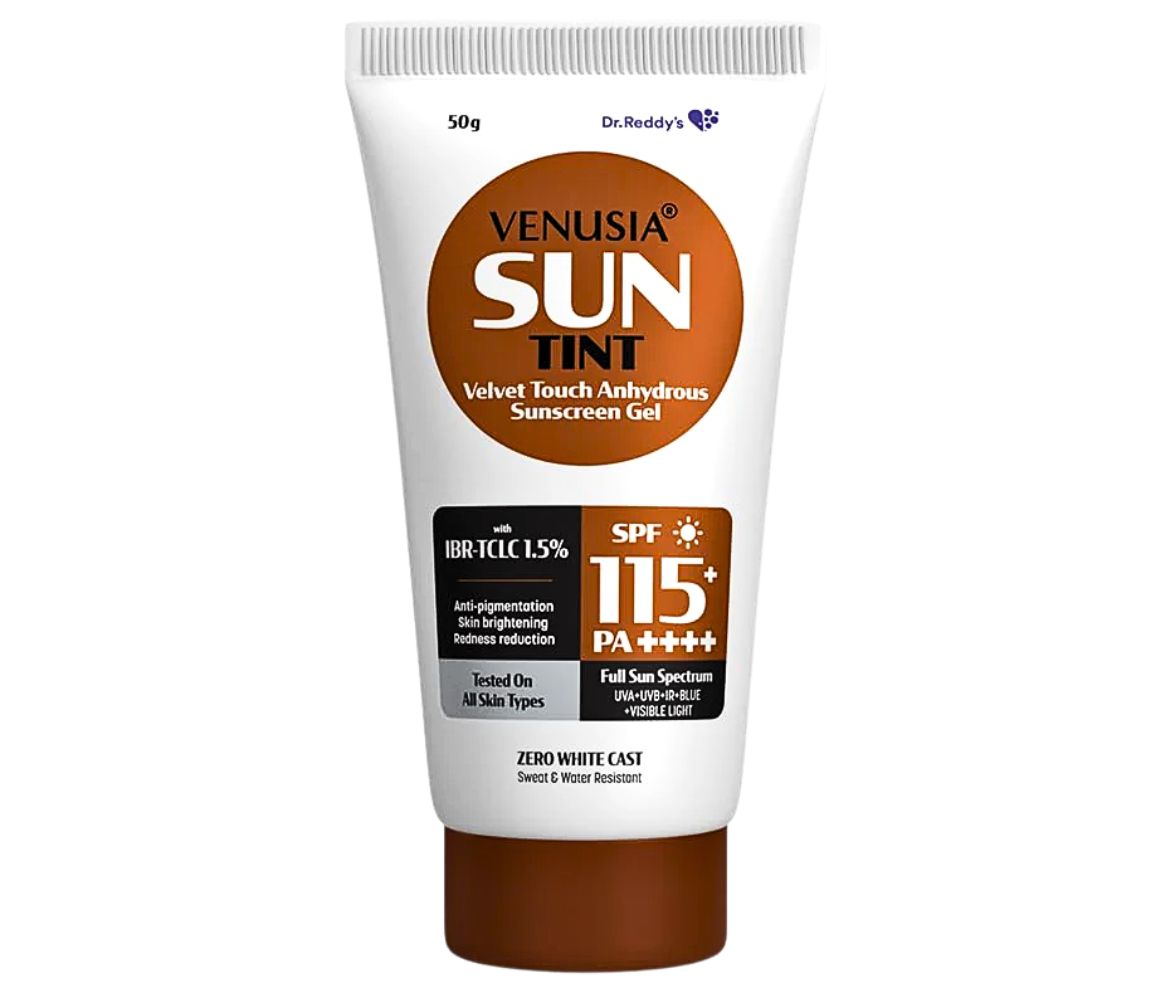 Venusia Sun Tint Sunscreen Gel SPF 115+ PA++++