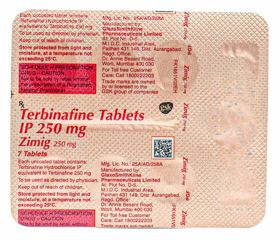 Zimig 250mg Tablet