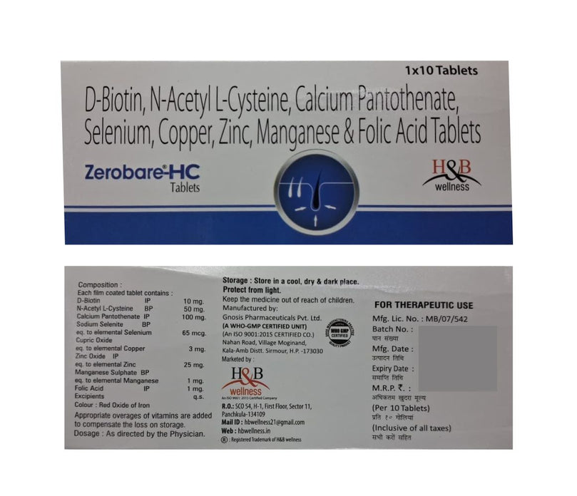 Zerobare-HC Tablet